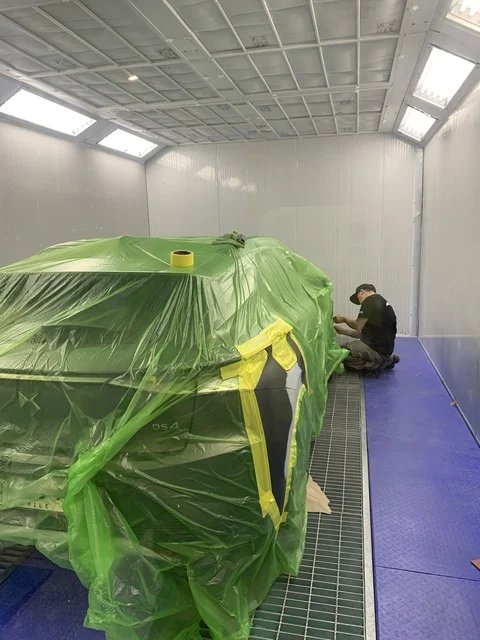 Luxury Spray Booths Electric Diesel Heating Car Painting Room CE Auto Body Spray Paint Oven for Car Painting Baking Drying